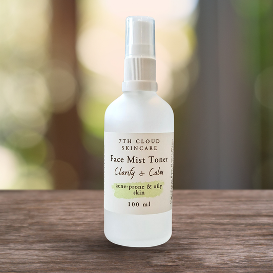 Clarify and Calm Face Mist Toner for acne-prone & oily skin NZ