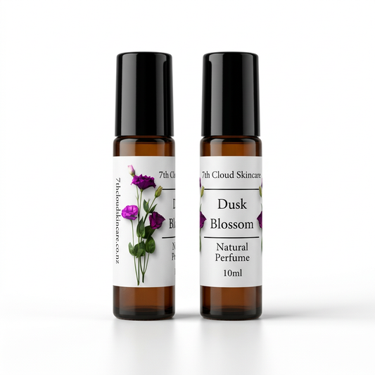 Dusk Blossom natural roll-on perfume handmade in New Zealand