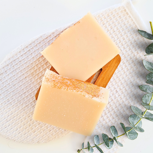 Gardenia floral natural soap bar handmade in New Zealand