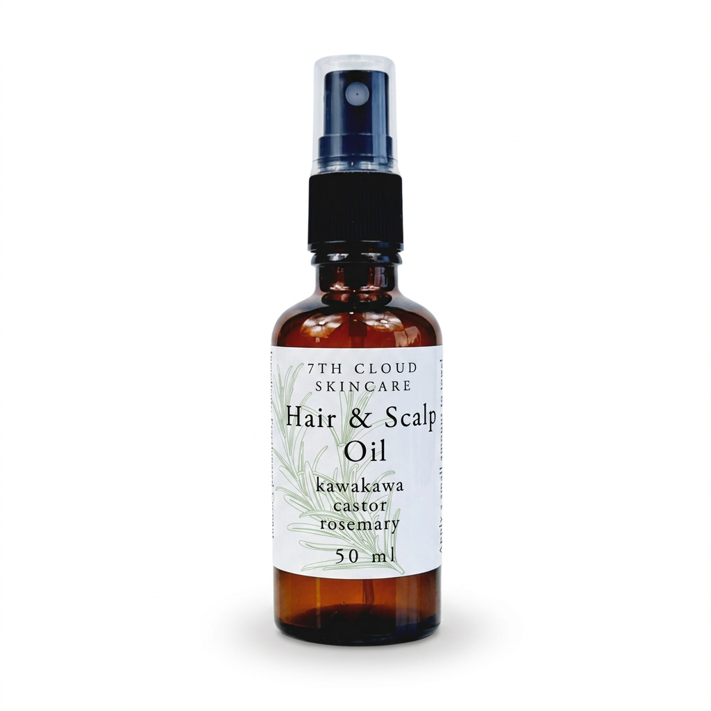 Hair & Scalp Oil 100% plant based, handmade in New Zealand