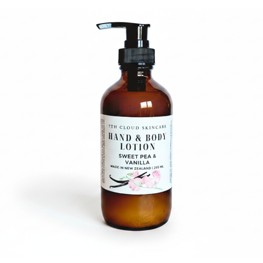 Hand and body lotion Sweet Pea Vanilla NZ