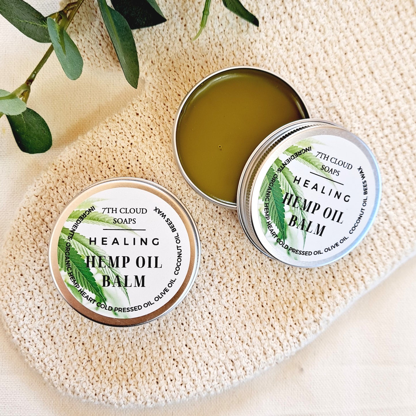 Hemp Oil botanical balm handmade in New Zealand