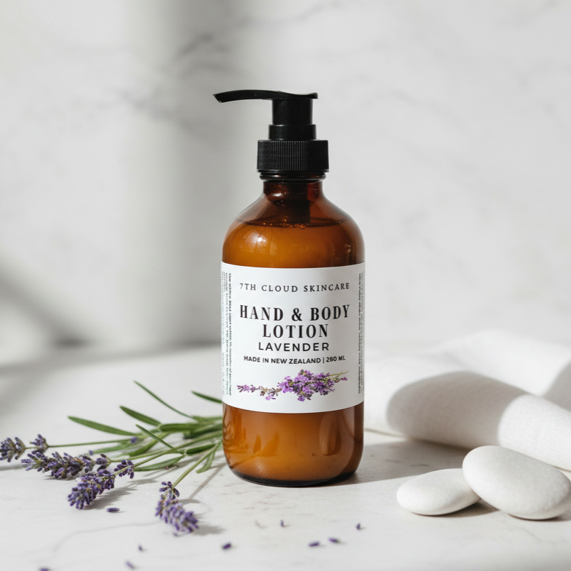 Hand & Body Lotion - Lavender | 250ml Glass Pump