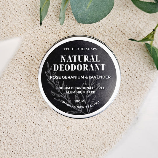natural deodorants Rose Geranium & Lavender