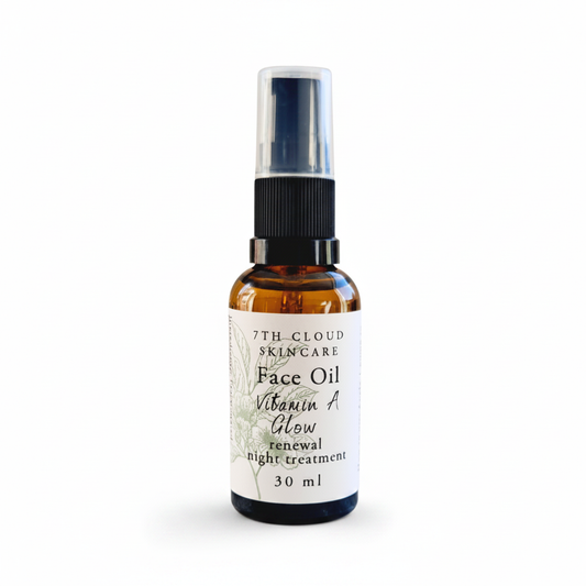 Face Oil with Vitamin A and Camellia. Handmade in New Zealand