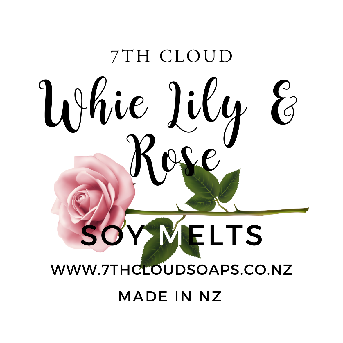 Soy Wax Melts - White Lily & Rose