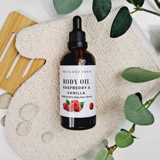 Raspberry & Vanilla Body Oil