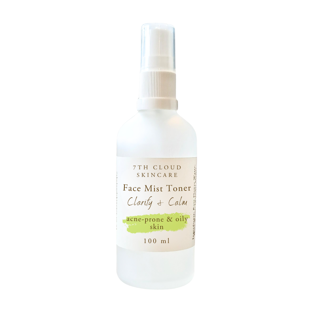 Clarify and Calm Face Mist Toner for acne-prone & oily skin NZ