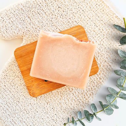 Patchouli Leather natural soap bar. Handmade in New Zealand