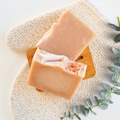 Patchouli Leather natural soap bar. Handmade in New Zealand