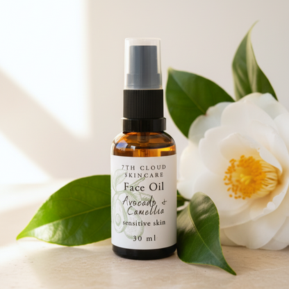 Face oil Avocado Camelia. handmade in New Zealand