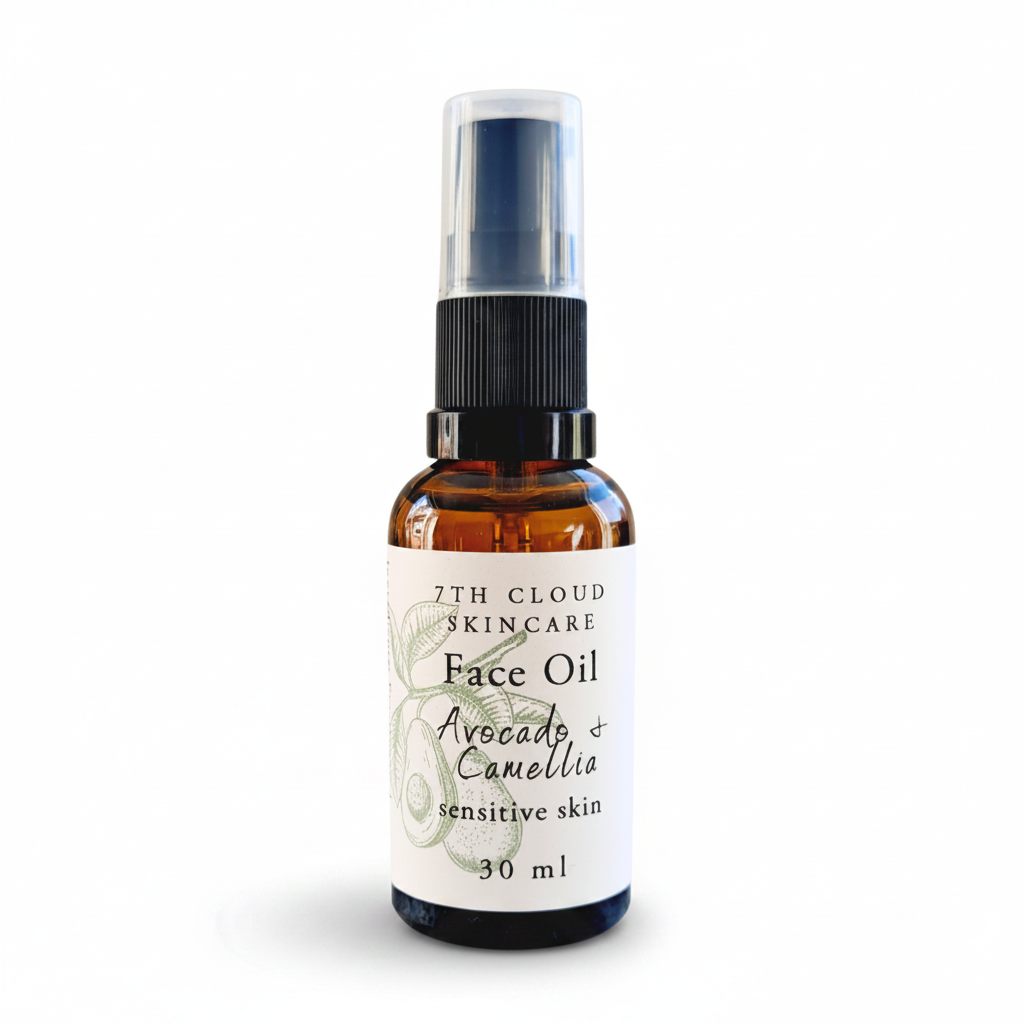 Face oil Avocado Camelia. handmade in New Zealand