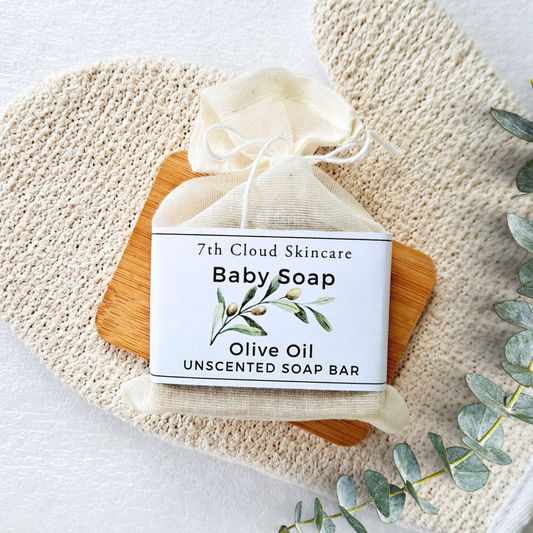 Natural 75% Olive Oil unscented soap bar. Hand made in New Zealand