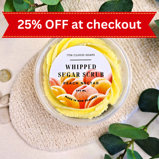 Whipped Sugar Scrub - Peach Nectar