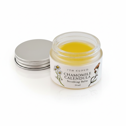 Soothing Chamomile Chalendula Balm. Handmade in New Zealand