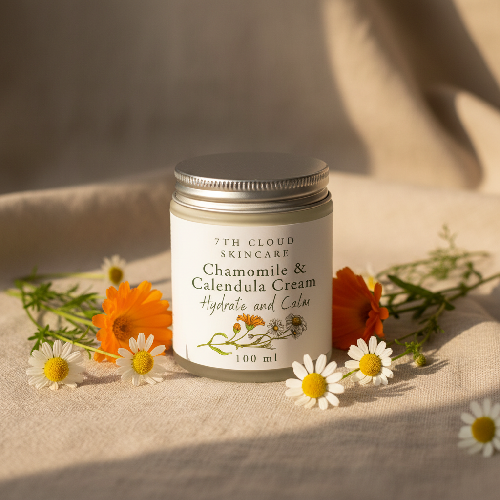 Chamomile & Calendula Cream handmade in New Zealand