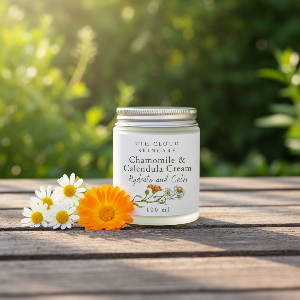 Chamomile & Calendula Cream handmade in New Zealand