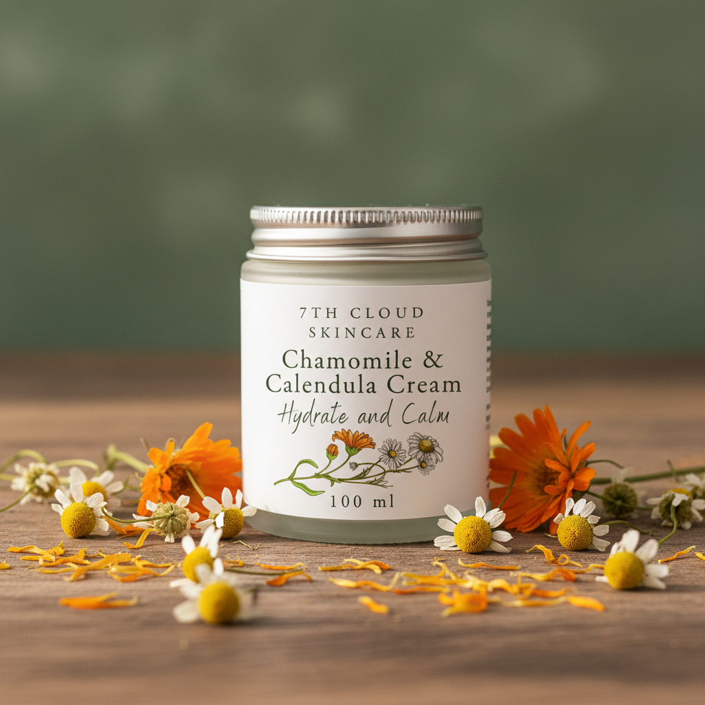 Chamomile & Calendula Cream handmade in New Zealand