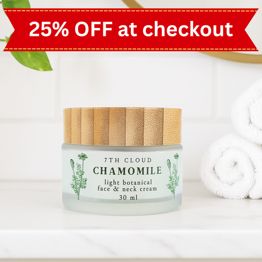 Chamomile Light Botanical Face & Neck Cream | Fragrance-Free Moisturiser for Sensitive Skin