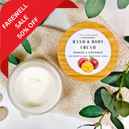 Mango & Coconut Hand & Body Cream