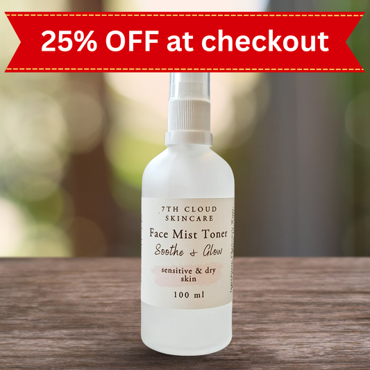 Soothe & Glow Face Mist Toner | Sensitive & Dry Skin