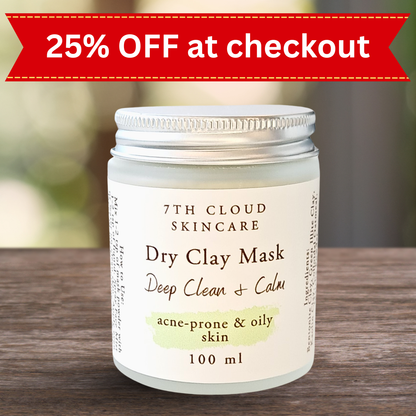 Deep Clean & Calm Dry Clay Mask | Oily & Acne-Prone Skin