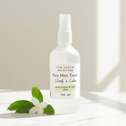 Face mist toner for acne-prone and oily skin. Hand made in New Zealand