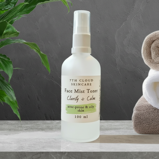 Face mist toner for acne-prone and oily skin. Hand made in New Zealand