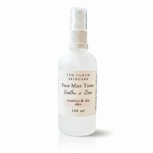 Soothe & Glow Face Mist Toner for sensitive and dry skin. New Zealand