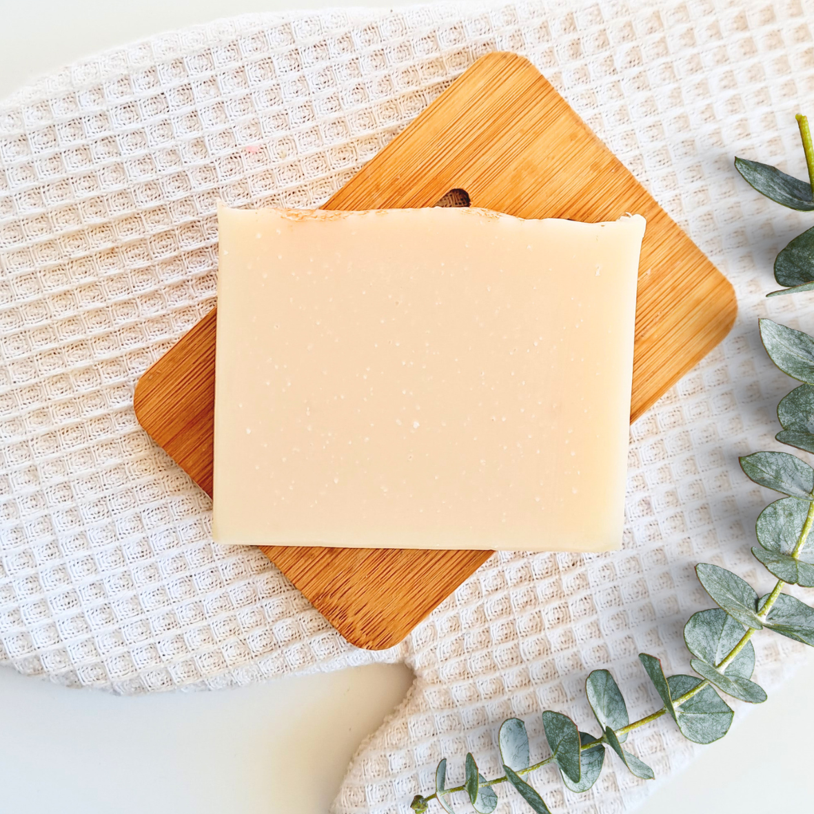 Gardenia floral natural soap bar handmade in New Zealand