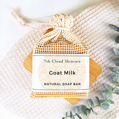 Goat milk natural soap bar handmade in New Zealand