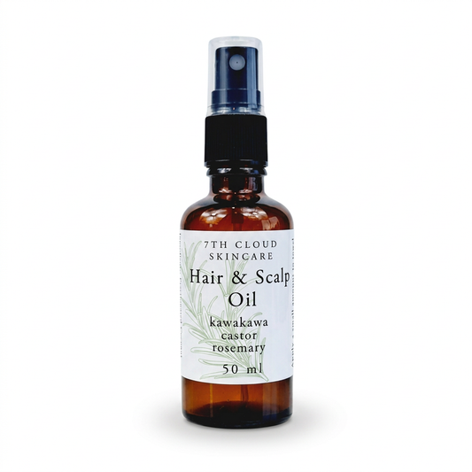Hair & Scalp Oil 100% plant based, handmade in New Zealand