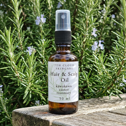 Hair & Scalp Oil 100% plant based, handmade in New Zealand