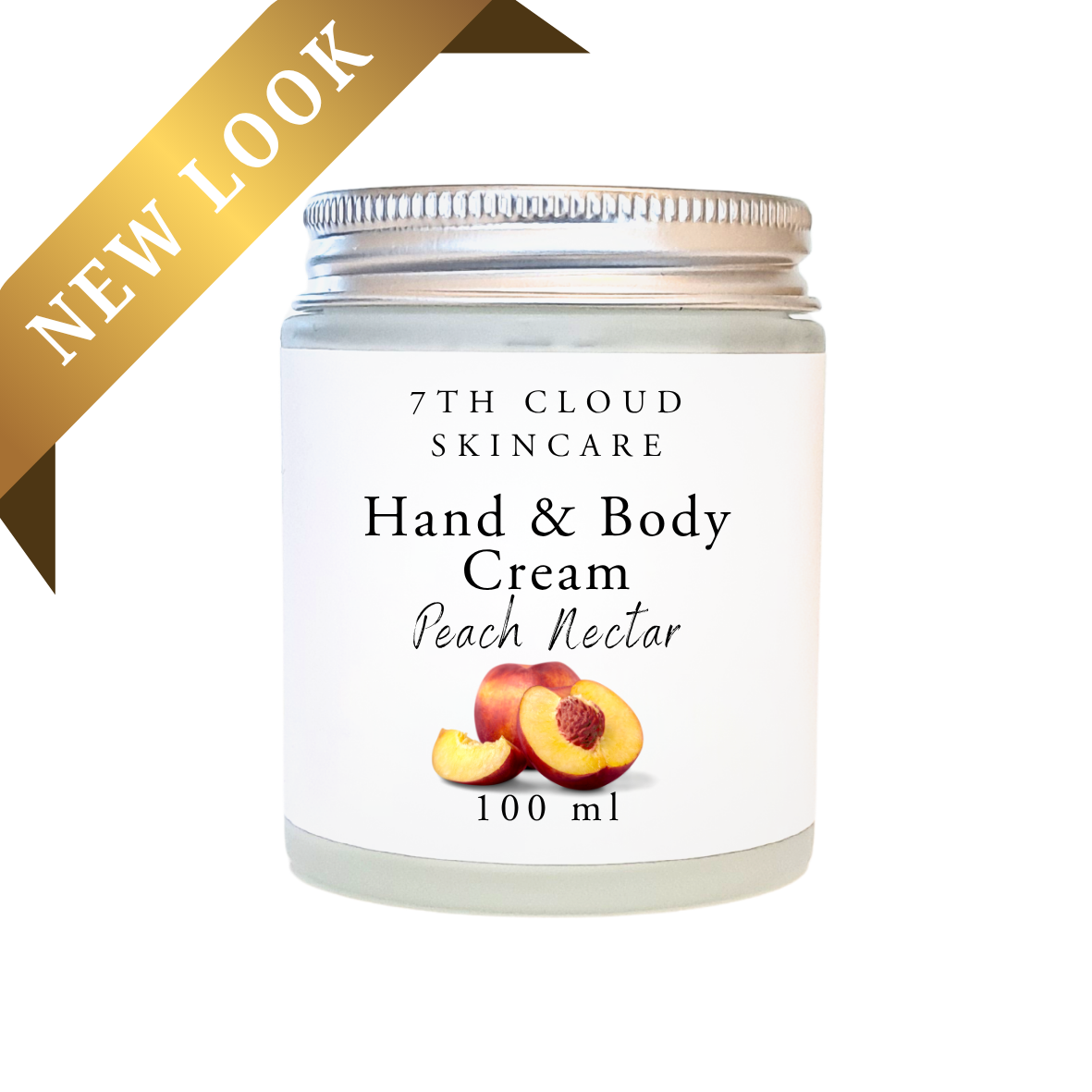 Peach Nectar hand and body cream. Handmade in New Zealand
