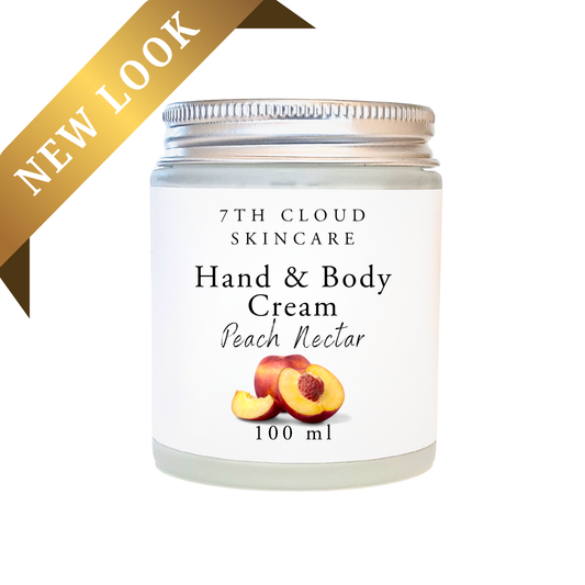 Peach Nectar hand and body cream. Handmade in New Zealand