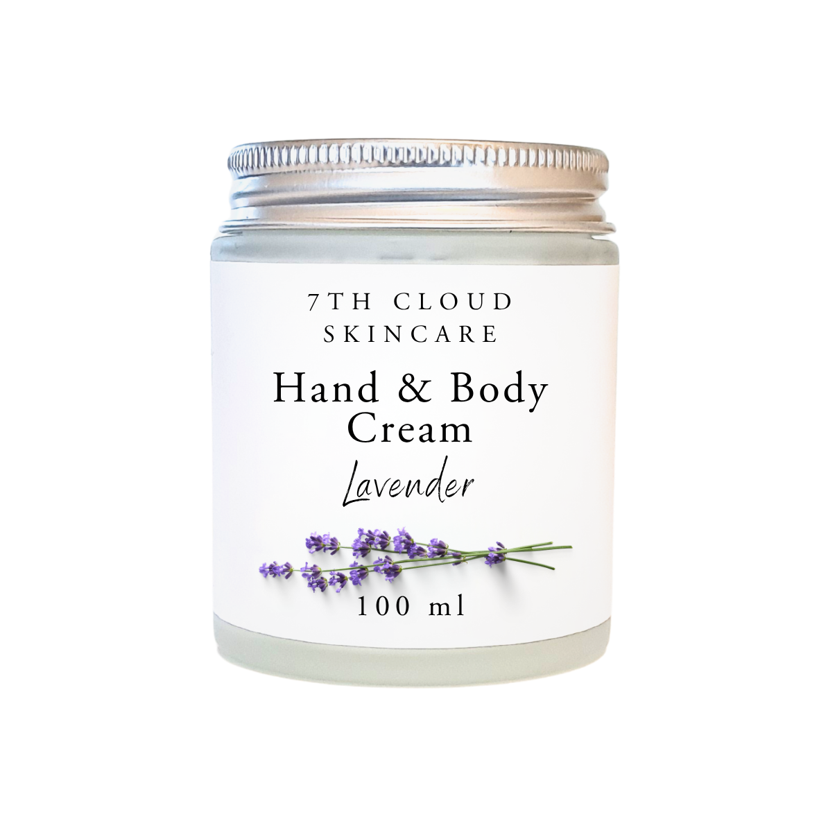 Natural hand and body cream Lavender, handmade in New Zealand