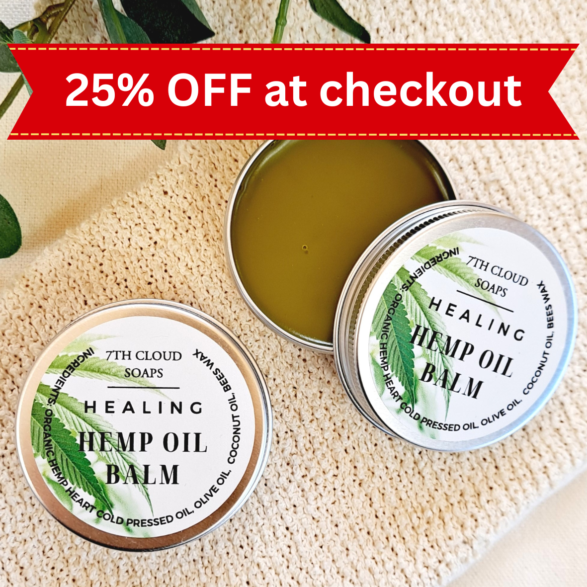 Hemp Botanical Balm | Moisture & Barrier Support