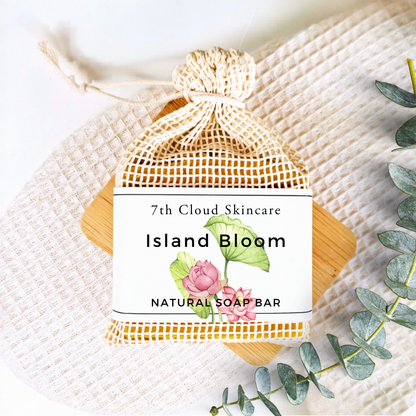 Island Bloom natural soap handmade in New Zealand