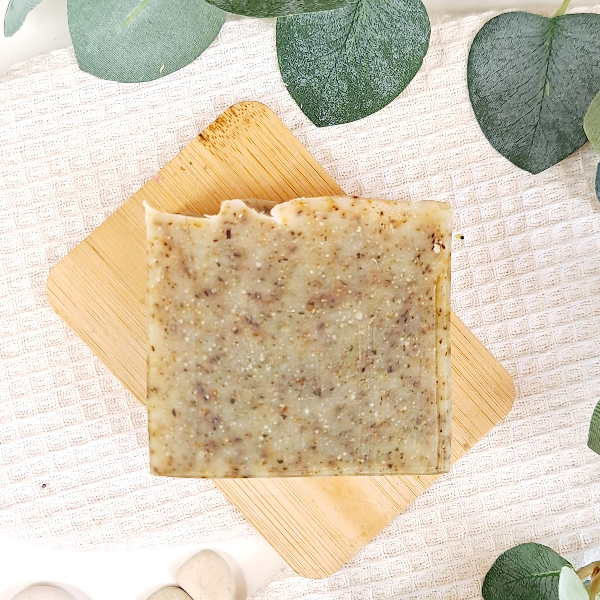 Kawakawa Glacier Clay natural soap handmade in New Zealand