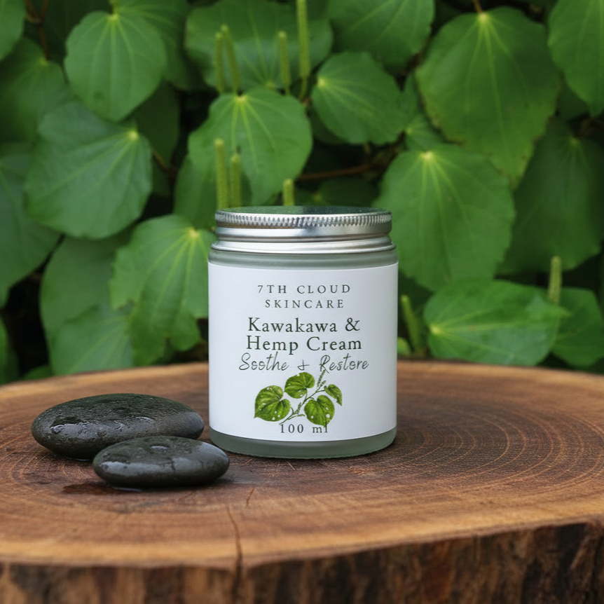 Kawakawa and Hemp cream handmade in New Zealand