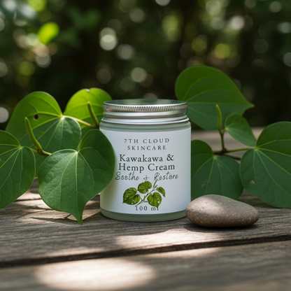 Kawakawa and Hemp cream handmade in New Zealand