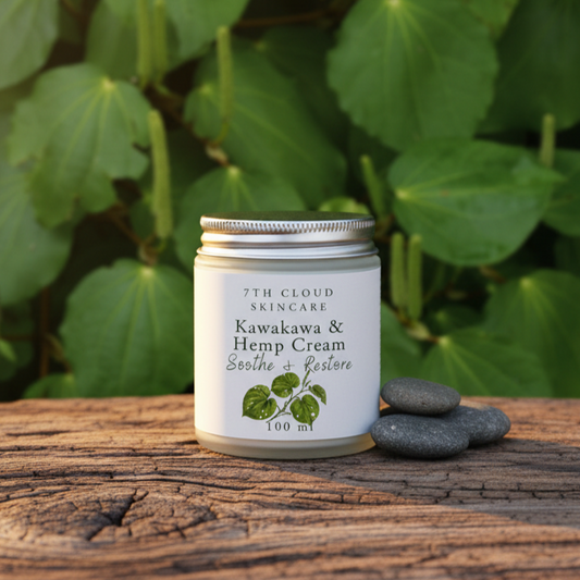 Kawakawa and Hemp cream handmade in New Zealand