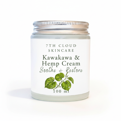 Kawakawa and Hemp cream handmade in New Zealand