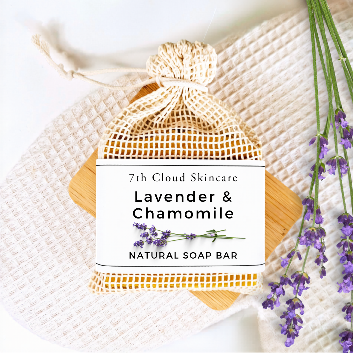 Natural lavender Chamomile soap. Handmade in New Zealand