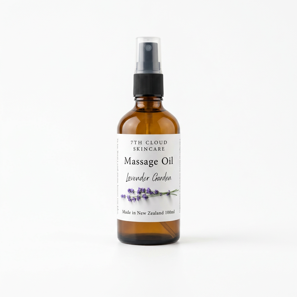 Lavender Garden Massage Oil handmade in New Zealand
