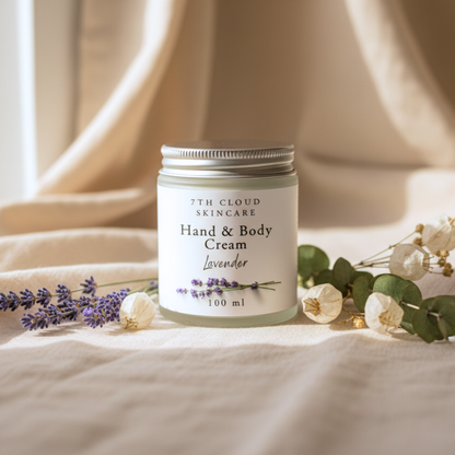 Natural hand and body cream Lavender, handmade in New Zealand