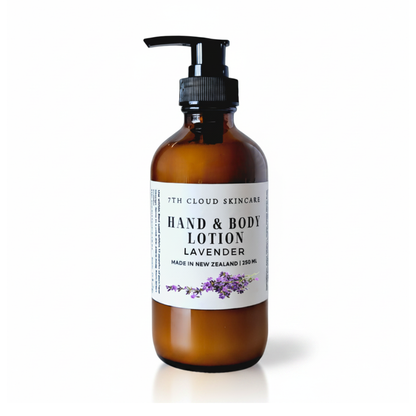 Lavender hand and body lotion. Handmade in New Zealand