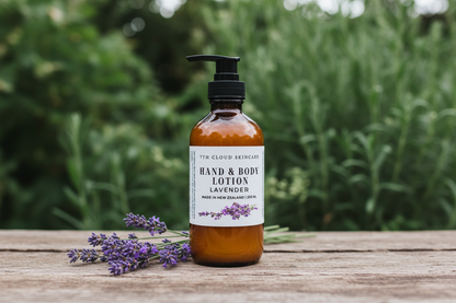 Lavender hand and body lotion. Handmade in New Zealand