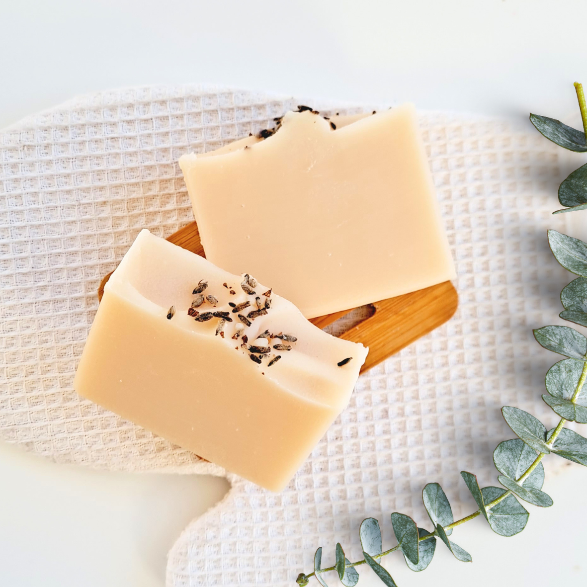 Lavender natura soap bar. Hand made in New Zealand