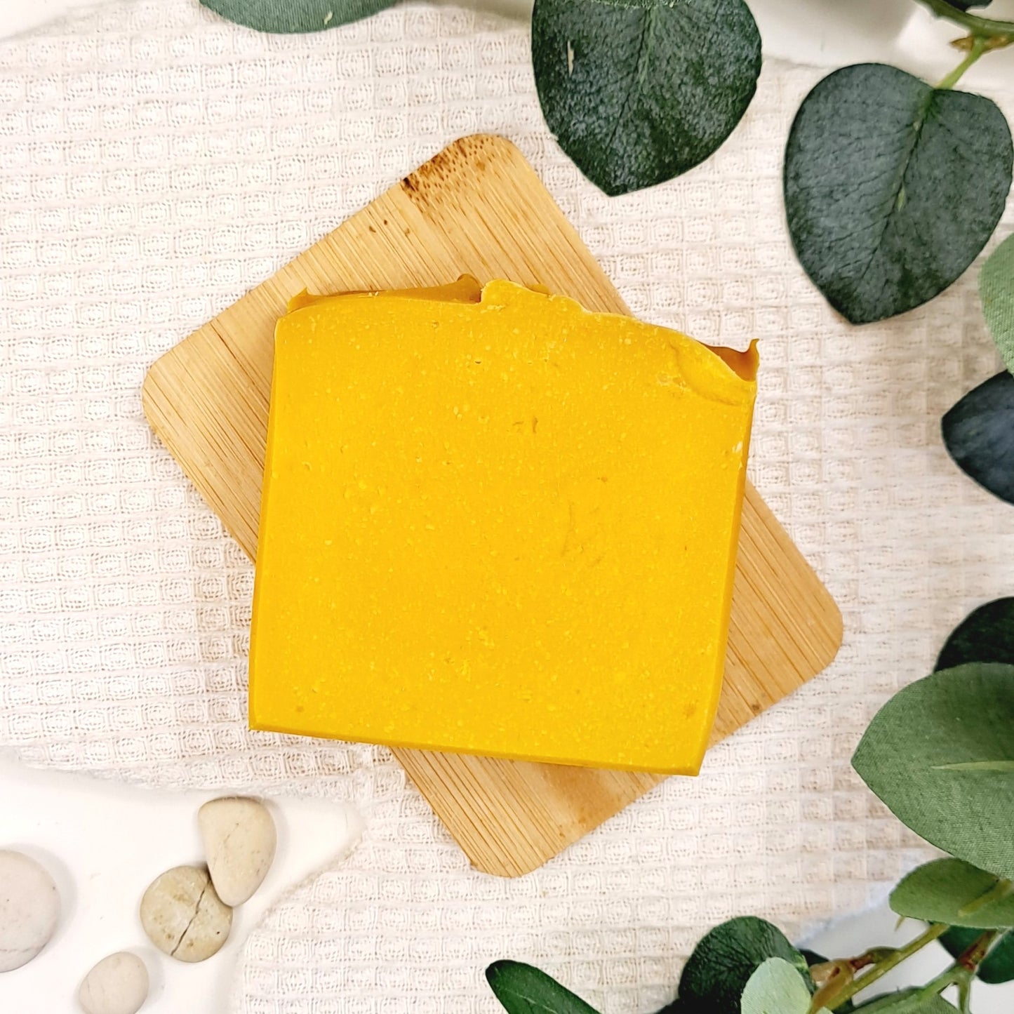 French pear scented natural soap bar handmade in New Zealand